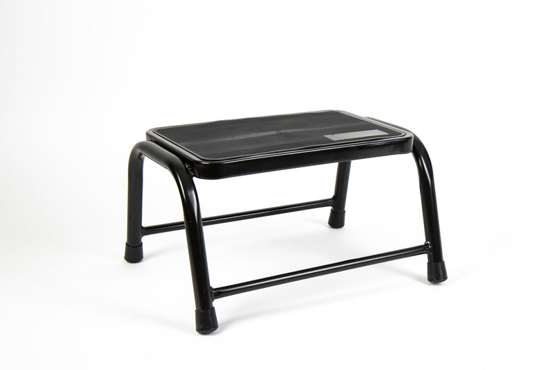 Einzeltrittstufe Stahl,Schwarz pulverbesch. HÃ¶he 25 cm,150kg belastbar