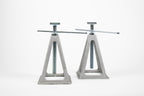 Carbest Hubstützen/Wohnwagenstützbock Aluminium, 2 Stück