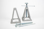 Carbest Hubstützen/Wohnwagenstützbock Aluminium, 2 Stück