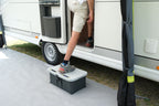 Eintrittstufe BOXSTEP, wasserdichter Innenraum, Traglast 150kg