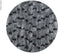 Flauschvorhang 56x185 Grau/Schwarz