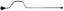 Carbest Handkurbel - 810 mm x 19 mm