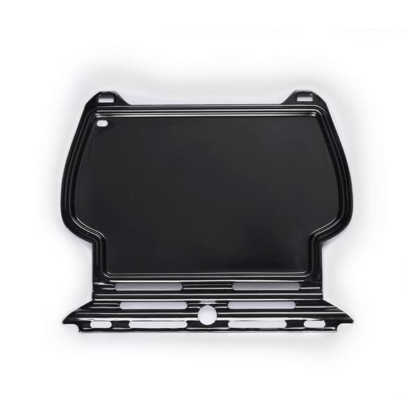 Geschlossener Grillrost-Einsatz, Aluminium, 27x35x1cm, 500 gr. schwer