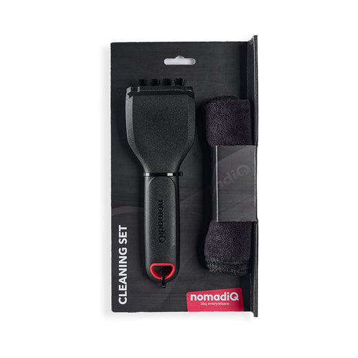 NOMAD Cleaning-Kit – 2-teiliges Set mit Grillbürste und Tuch