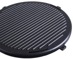 Die tragbare Komfort-Grillstation mit Rost, Wok, Grillplatte &amp; Deckel