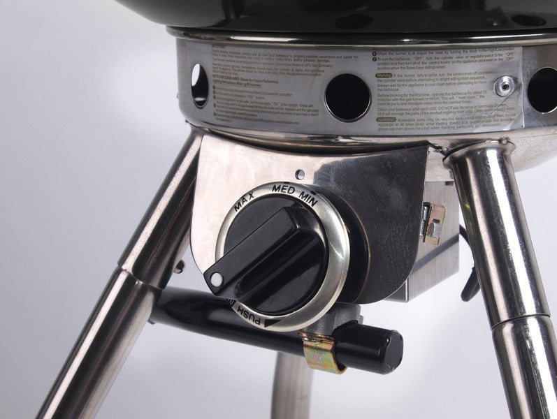 Die tragbare Komfort-Grillstation mit Rost, Wok, Grillplatte &amp; Deckel