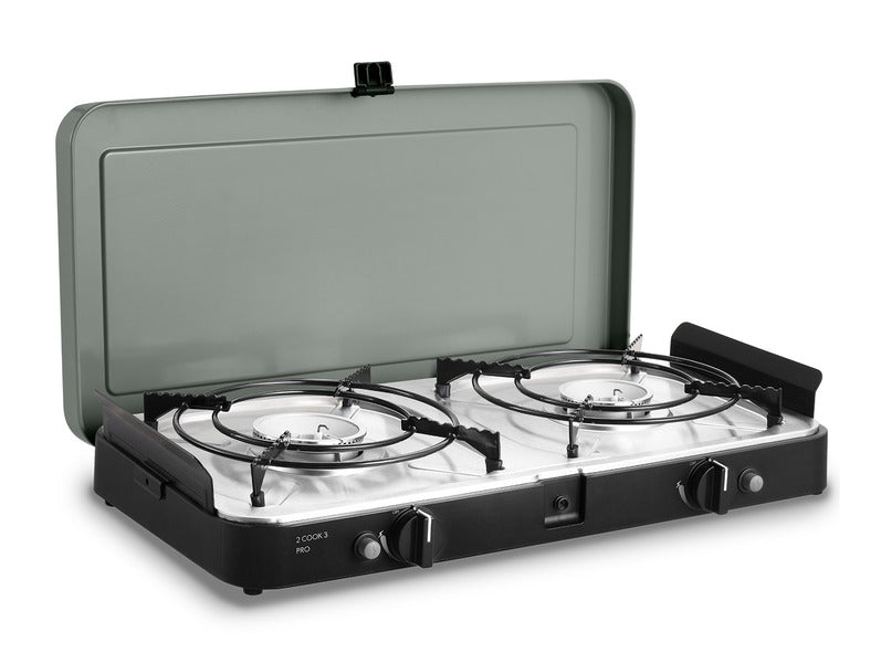 2-Cook Pro 2-Flamm-Kocher/Grill 30mbar, 2 Brenner