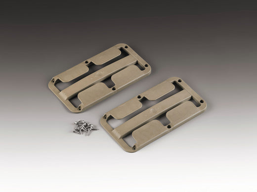 Froli Stielglashalter 2er Set, beigegrau, für 2-3 Gläser bis Ø78mm