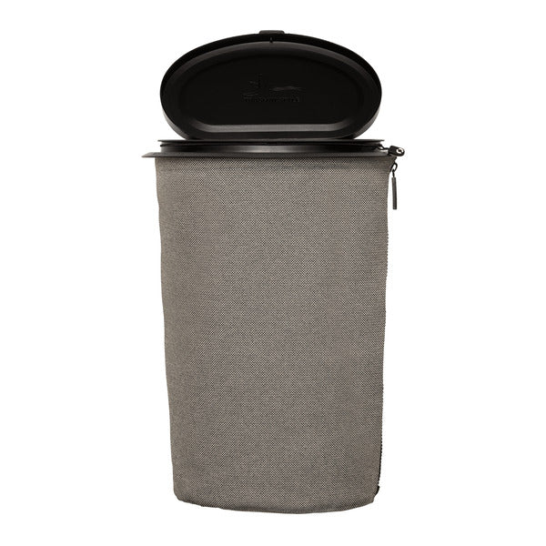Aus recycelten PET_Flaschen, waschbar