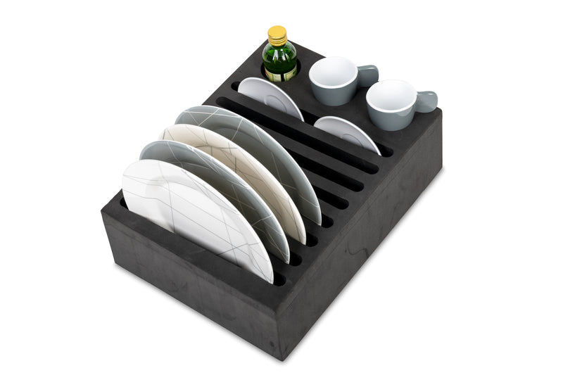 Teller-/Gläser-/Flaschenhalter, 33,5x25x10cm, Material: EVA