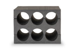 Flaschenhalter, für 6 Flaschen, Material: EVA, schwarz