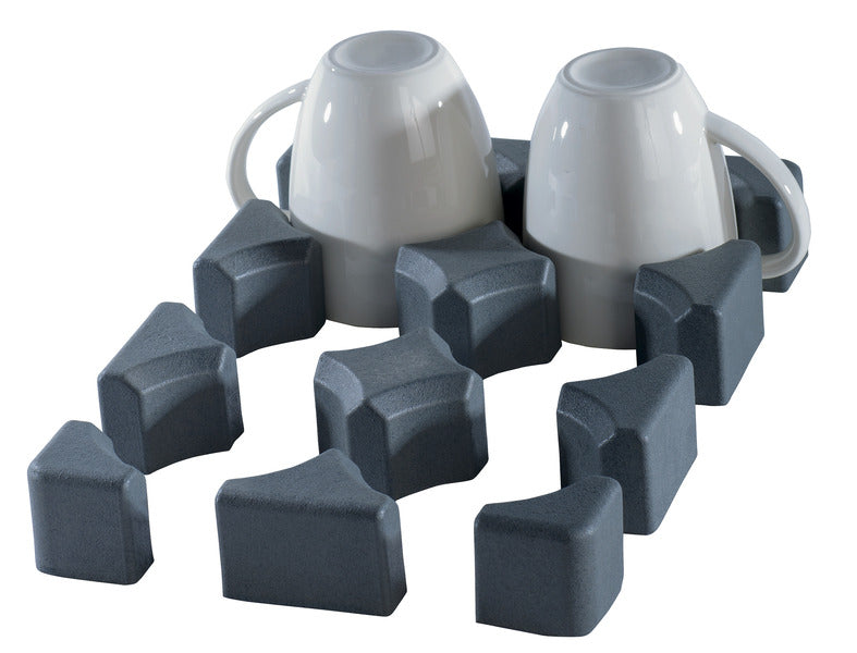 Purvario Glas-/Tassenhalter niedrig f. 6 Gläser,Tassen,etc.