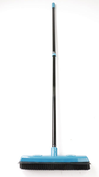Universal-Besen mit W-Silikon-Borsten, mit Teleskopstiel 82-147cm