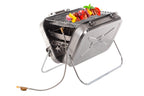 Gasgrill für Schraubkartuschen, aus Edelstahl, 3.3kW