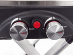 Mit praktischem Trolley-System - Elektro-Zündung - Mit 2-Kochplatten