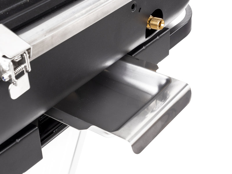 Mit praktischem Trolley-System - Elektro-Zündung - Mit 2-Kochplatten