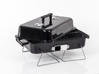 Holzkohlegrill JIM, Stahl, schwarz, ca.B48xT27xH25cm