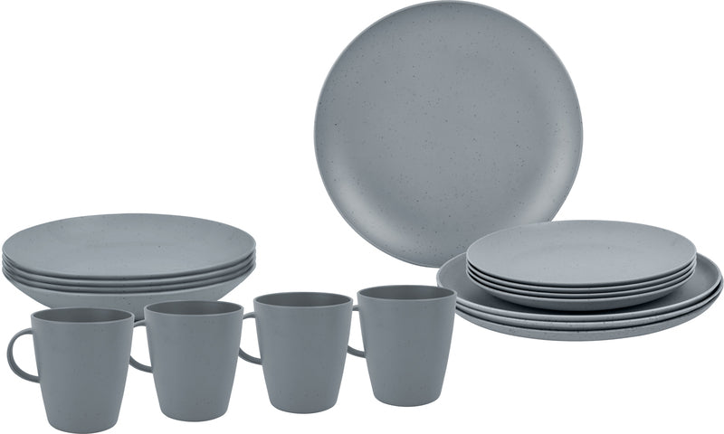 Brunner TIERRA MAGMA, Gaschirrset für 4 Personen