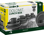 Brunner Melamin Geschirr-Set DOLOMIT GREY 16-tlg, für 4 Pers.