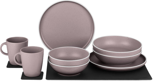 Brunner DOLOMIT MAGNETIC ROSE, Geschirr-Set für 2 Personen