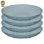 Koziol Tiefer Teller CLUB 22cm, flower blue, 4er-Set