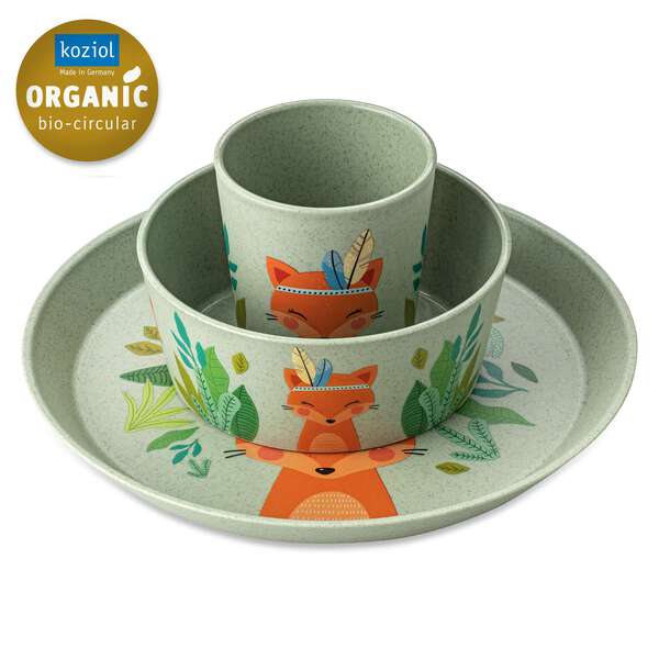 Geschirrset Kinder Harry, Teller+Schale+Becher