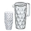 Koziol Kanne 1,6L mit 4 GlÃ¤sern Ã 250ml