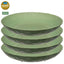 KOZIO 4er Set - tiefe Teller CLUB, leaf green