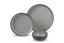 Geschirrset MALMÃ taupe , 6-tlg.,für 2 Pers., RPET