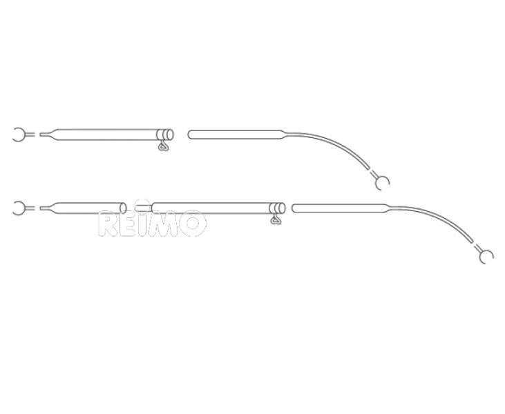 Piper Spannstange/Dachauflagenstange Stahl 80-115cm, 2-teilig