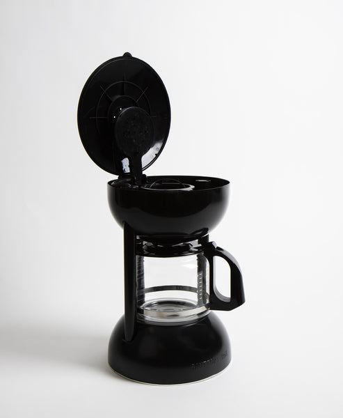 CAMP4 Kaffeemaschine für Gaskocher, 10 Tassen, schwarz