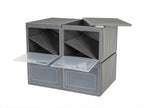Faltschrank Box 4 - Campingschrank mit 4 Fächern