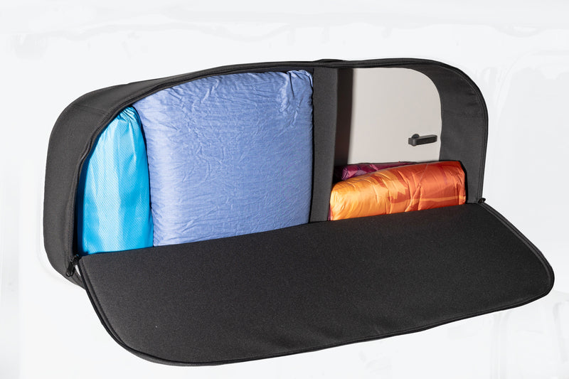 Fenstertaschen für Ford Transit Custom V710 >2023 (ohne Innenverkleidung) hinten links