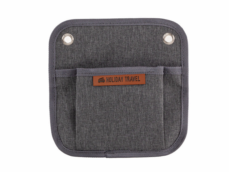 Utensilo HOLIDAY TRAVEL 1, 1 Tasche, grau, B20xH20cm, 2 Ãsen