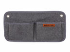 Utensilo HOLIDAY TRAVEL 2, 2 Taschen, grau, B40xH20cm, 2 Ãsen