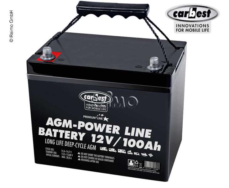 Battery Komplettset -Lader und Batteriesystem für Wohnwagen Mover-