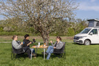 HOLID Holiday Travel Faltsofa für 2 Personen - Grau meliert
