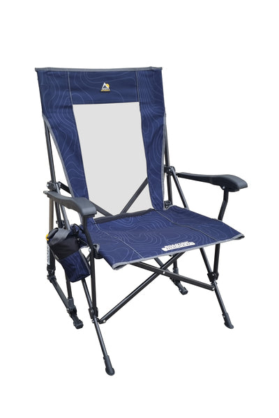 GCI Faltstuhl Roadtrip Rocker - Navy-Topo