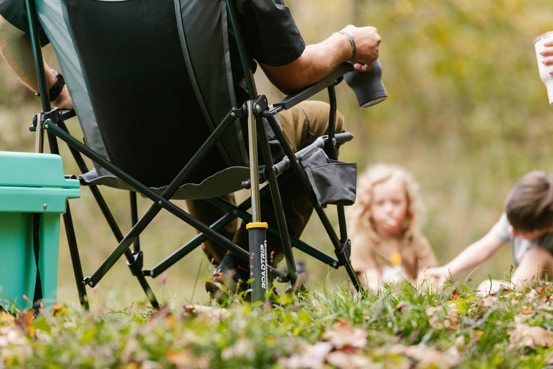 GCI Faltstuhl Roadtrip Rocker - Navy-Topo