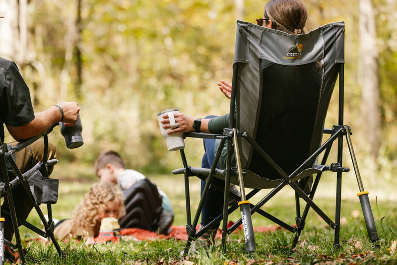GCI Faltstuhl Roadtrip Rocker - Navy-Topo
