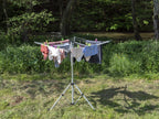 Little Emma III Alu-Wäschespinne mit 4 Armen, 16m Leine, schwarz