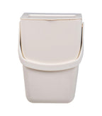 Mülleimer abnehmbar, für Aufbautür, 32x17x23cm, creme beige