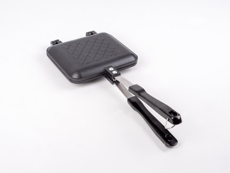 Sandwichtoaster für Gasflamme mit Griff 13,5x15cm