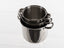 Camping Topfset mit Glasdeckel, Edelstahl, 6-teilig