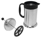 French Press Kaffeebereiter Cafeterie silber 1,0 Liter, Edelstahl