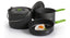 Alu-Topfset CAMP4 ELITE L 5-teilig aus hochwertigem Aluminium, schwarz