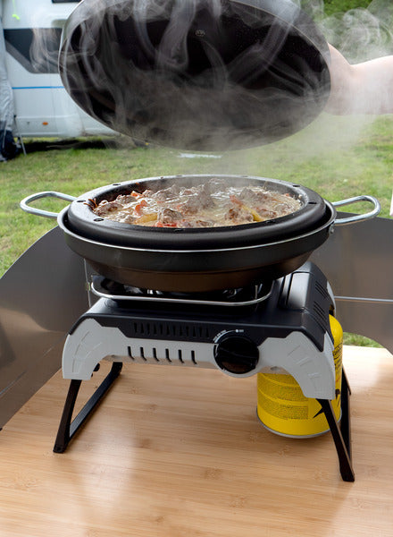 Der kompakte Camping-Backofen - Gesundes und fettfreies Kochen