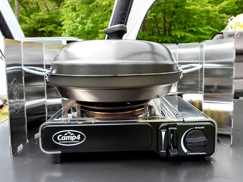 Der kompakte Camping-Backofen - Gesundes und fettfreies Kochen