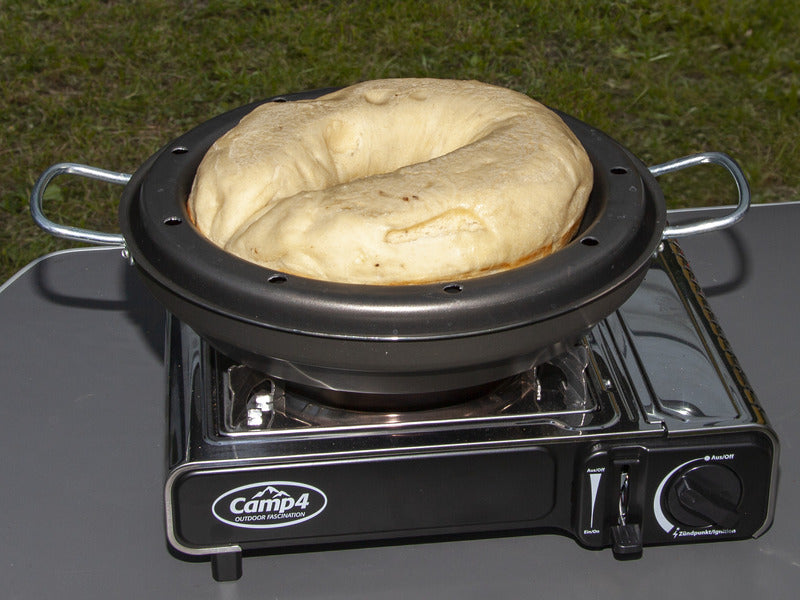 Der kompakte Camping-Backofen - Gesundes und fettfreies Kochen