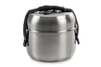 Edelstahl Topfset ASTI 5-tlg.mit Filzunterlage und Tasche